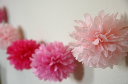 Party Poms Garland